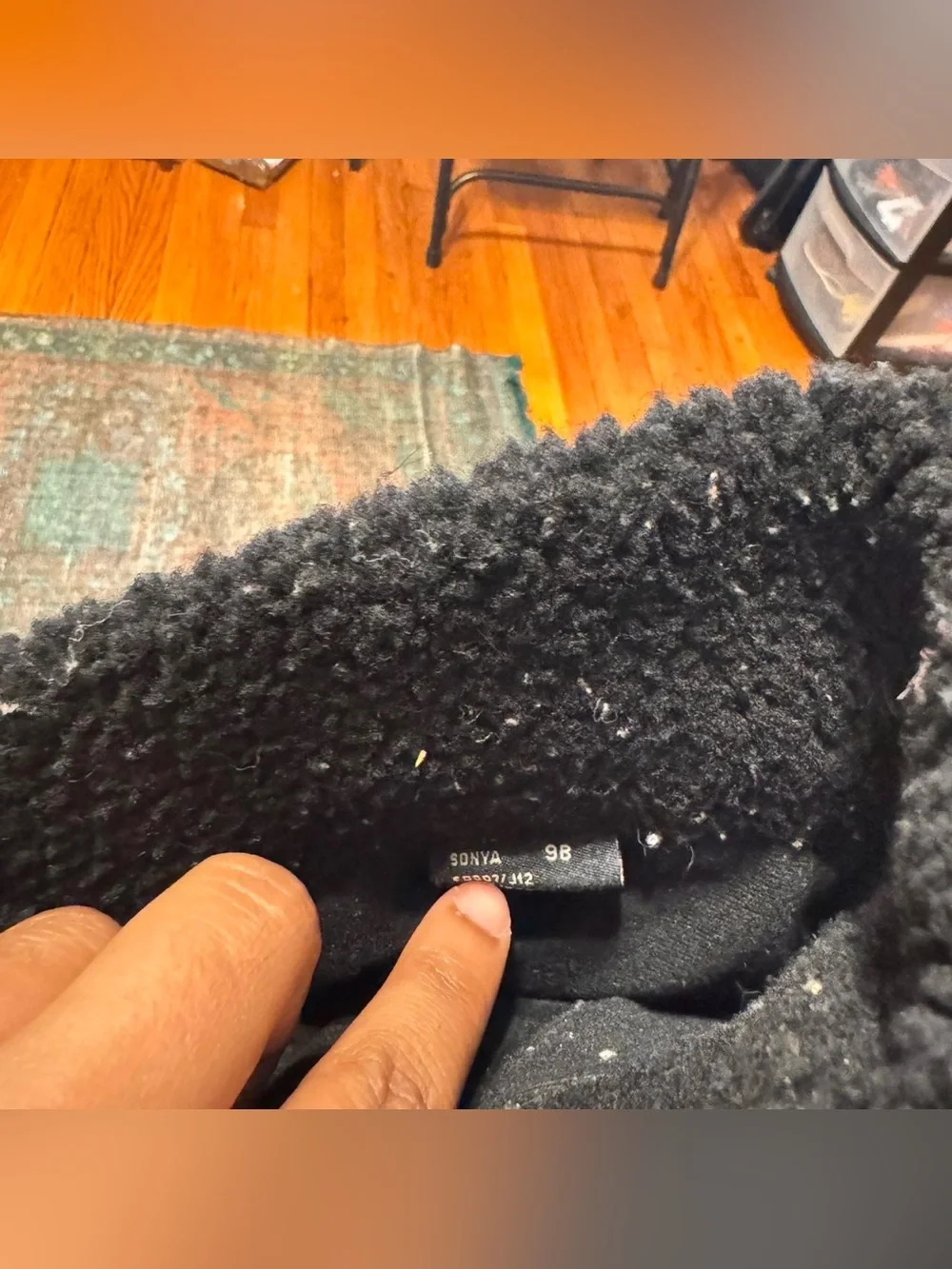 Coach Black Winter Boots with Faux Shearling
